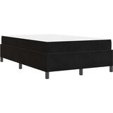  Krevetna konstrukcija Crna 120 x 190 cm tkanina | shoptok.hr
