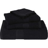  Ručnici za goste FROGN 10 kom. Crni 30x50 cm 360 g/m² | shoptok.hr
