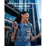 Anker Nano Powerbank 45W 10.000mAh crna, 1x USB-C izlaz, 1x USB-A izlaz s USB-C ugrađenim povlačnim kabelom | shoptok.hr