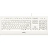 Logitech K280e - tastatur - usb - deutsch - weiß"