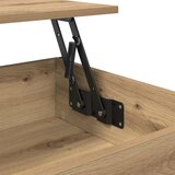  Kava Stol Umjetnički hrast 70 x 50 x 54.5 cm Konstruirano drvo | shoptok.hr