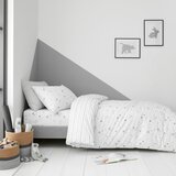 Bianca Bijela pamučna dječja posteljina za bračni krevet 200x200 cm Stars – | shoptok.hr