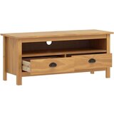 TV omarica Hill medeno rjava 110x40x47 cm trdna borovina, (20623098) | Shoptok.si