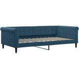  Dnevni krevet plavi 100 x 200 cm baršunasti | shoptok.hr