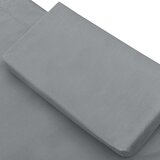  Vrtni ležaj sivi 200 x 90 cm čelični | shoptok.hr