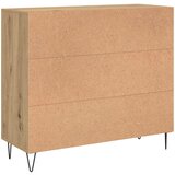  Kreveta Umjetnički hrast 90 x 32,5 x 80 cm Konstruirano drvo | shoptok.hr