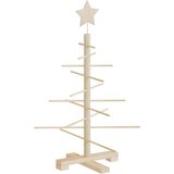  Drveno ukrasno božićno drvce 75 cm od masivne borovine | shoptok.hr