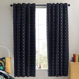 Catherine Lansfield Crne dječje zavjese u setu 2 kom 168x183 cm Rainbow Rockets – | shoptok.hr