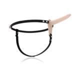 Fetish Submissive Vibracijski strap-on 15cm, kožen Cene