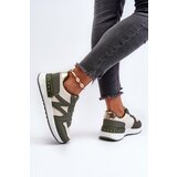 Boto Women's Sneakers Made of Faux Leather Green Caimans | Shoptok.si