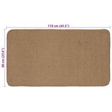  Tepih za područje Svijetlosmeđa 60 x 110 cm Juta - Svjetlosmeđa 60 x 110 cm | shoptok.hr