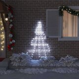 vidaXL LED božično drevesce med 112 LED Hladno bela 511 cm Kovina | Shoptok.si