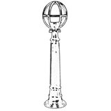 Opviq Vanjska lampa BSU-68080-BSY-M8-BOP, 90 cm, Podna, IP65, E27, 60W, Crna | Eponuda.ba