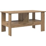  Klubska miza Umetni hrast 90 x 50 x 45 cm Konstruiran les, (5000120350) | Shoptok.si
