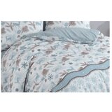 Mila Home Modra posteljnina za zakonsko posteljo/podaljšana z rjuho/4-delna 200x220 cm – | Shoptok.si