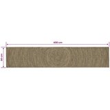  Tepisi za područja Prirodna i crna 60 x 400 cm Juta | Eponuda.com