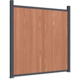 PANEL za ogradu smeđi 1391 x 186 cm WPC | shoptok.hr