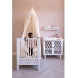 CamCam Copenhagen Bijeli dječji krevet s podesivom visinom/za spavanje s bebom 60x120 cm Harlequin – | shoptok.hr