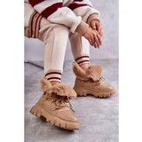 Kesi Warm Boots Trappers Dark beige Charles | shoptok.hr