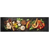  Tepih perivi s uzorkom začina 45 x 150 cm baršunasti | shoptok.hr
