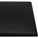 Zidna uzglavlja 12 pcs Crna 60 x 30 cm tkanina | shoptok.hr