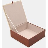 Sinsay Kutija za pohranu od imitacije kože s pletenim poklopcem | shoptok.hr