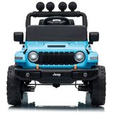 Jeep Rubicon DK-JWR558 24V Light Blue Battery-Powered Vehicle | Eponuda.com