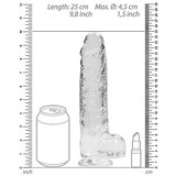 REALROCK Dildo Crystal Clear Transperent 9 | Shoptok.si