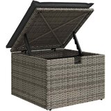  8-dijelni set vrtnih sofa od poliratana s jastucima sivi | shoptok.hr