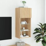 TV ormarić s LED svjetlima boja hrasta sonome 40,5x30x90 cm | shoptok.hr