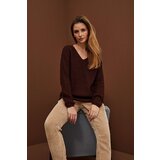 Marisse Sweater Z-Sw-3944 D.Brown | Shoptok.si
