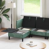  Komplet pohištva za dnevno sobo 6 pcs Morsko zelena Žamet, (5000283100) | Shoptok.si