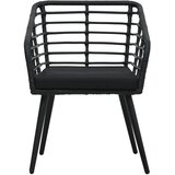  3-dijelni bistro set od poliratana crni | Eponuda.com