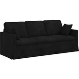 SOFA Kavč Črna Splošne dimenzije: 198 x 78 x 80 cm (Š x G x V) Žamet, (5000145606) | Shoptok.si