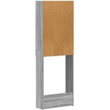  Kabinetska WC BREDA Siva Sonoma 66 x 25,5 x 190 cm | shoptok.hr