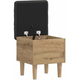  Klupa za odlaganje s jastučićem Hrast artisan 42 x 42 x 46 cm | shoptok.hr