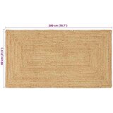  Tepih Bež 80 x 200 cm Juta | shoptok.hr