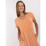 Italy Moda Dress-DHJ-SK-25370.85-Orange Cene