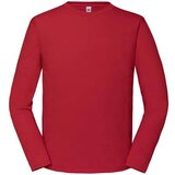 Fruit Of The Loom Iconic 195 Ringspun Premium Men's Red T-shirt | Shoptok.si