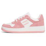 Tommy Jeans Nizke superge svetlo roza / bela | Shoptok.si