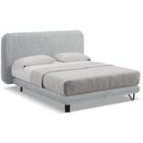 Makamii Svetlo siva boxspring postelja 140x200 cm Ilima – | Shoptok.si