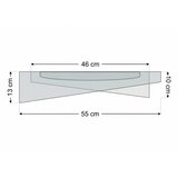  LED plafonsko svetlo GALAXY MODERN LED/24W/230V, prečnik 55 cm, zeleno/zlatno | Eponuda.com