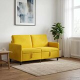 SOFA s pohranom Žuta 152 x 78 x 87 cm Poliester | Shoptok.si