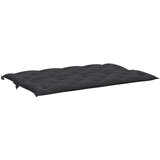  Jastuk za vrtnu klupu crni 150 x (50+50) x 7 cm tkanina Oxford | Eponuda.com