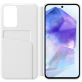 Samsung original torbica Smart View Wallet EF-ZA556CWE za Galaxy A55 - bel | Shoptok.si