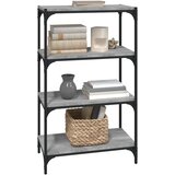 Ormarić za knjige boja hrasta 60x33x100 cm od drva i čelika | shoptok.hr