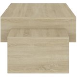  Stolić za kavu boja hrasta 105 x 55 x 32 cm konstruirano drvo | shoptok.hr
