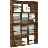  Polica za časopise Zidne 2 pcs Dimljeni hrast 100 x 12 x 70 cm | shoptok.hr