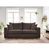 Bobochic Paris Smeđa sklopiva sofa od samta 225 cm Augustin – | shoptok.hr