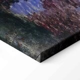  Slika - Claude Monet – Coin de jardin à Montgeron 40x40 Na talijanskom platnu | shoptok.hr